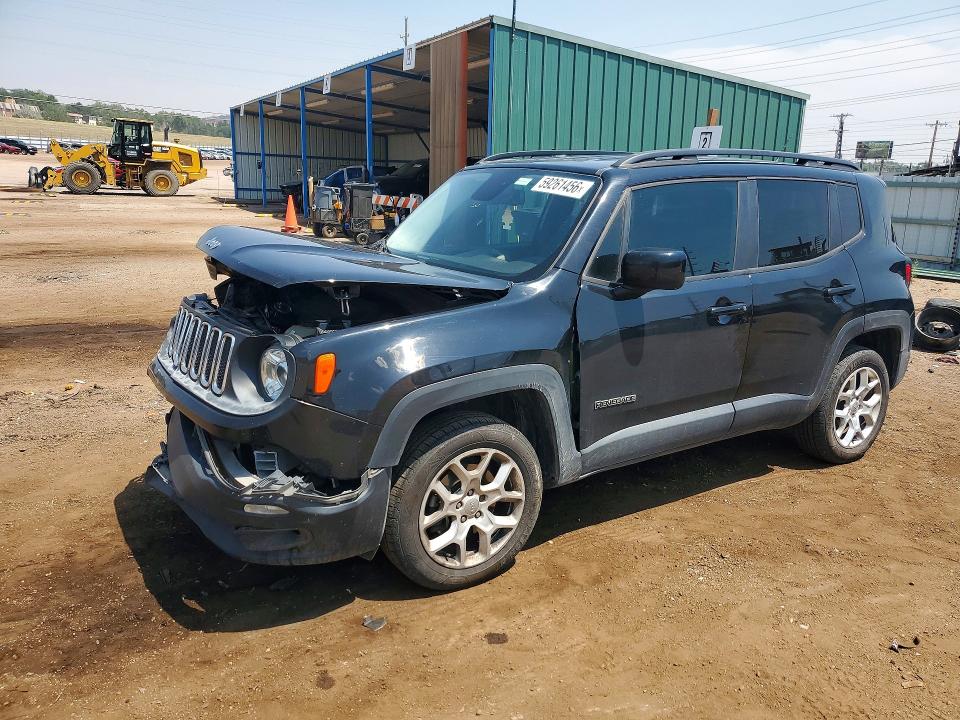 2017 Jeep Renegade VIN ZACCJBBB3HPG37197 COPART salvage auction — FRONT END, Co - Salvage Title, sold $525 on 2026-08-05 (photo 1)