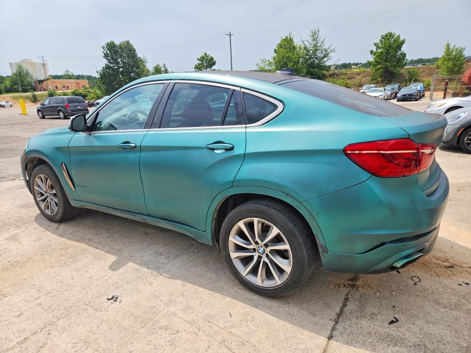 2018 BMW X6 VIN 5UXKU0C52J0G69717 COPART salvage auction — FRONT END, Az - Certificate Of Title, sold $2,350 on 2026-07-31 (photo 2)