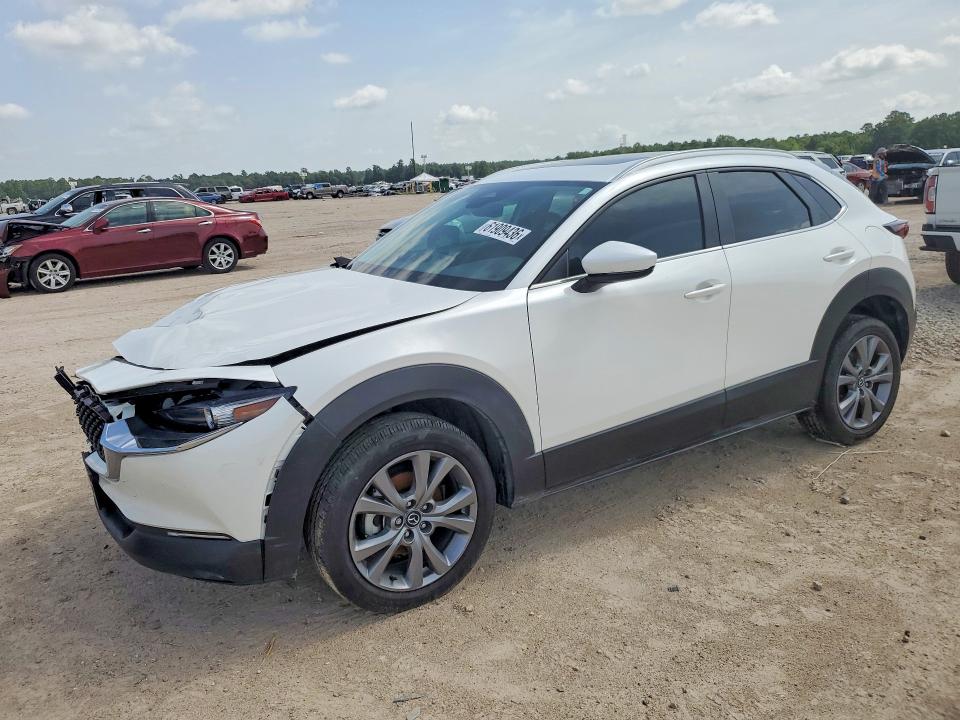 2025 Mazda Cx-30 VIN 3MVDMBCM3SM812021 COPART salvage auction — FRONT END, Tx - Salvage Vehicle Title, sold $7,200 on 2026-09-04 (photo 1)
