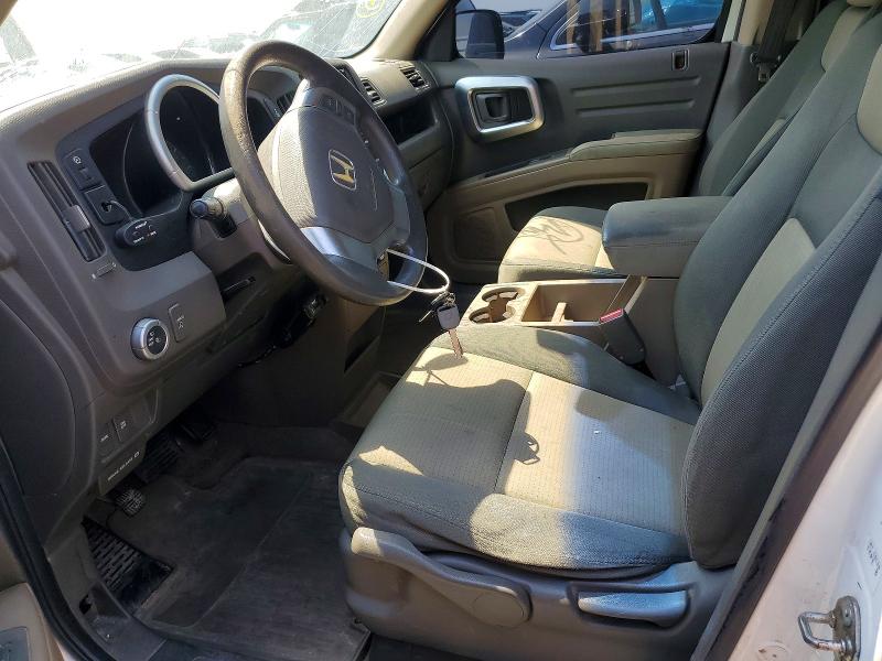 2007 Honda Ridgeline VIN 2HJYK16397H509235 COPART salvage auction — HAIL, CO - CERTIFICATE OF TITLE (P), sold $1,250 on 2026-07-09 (photo 7)