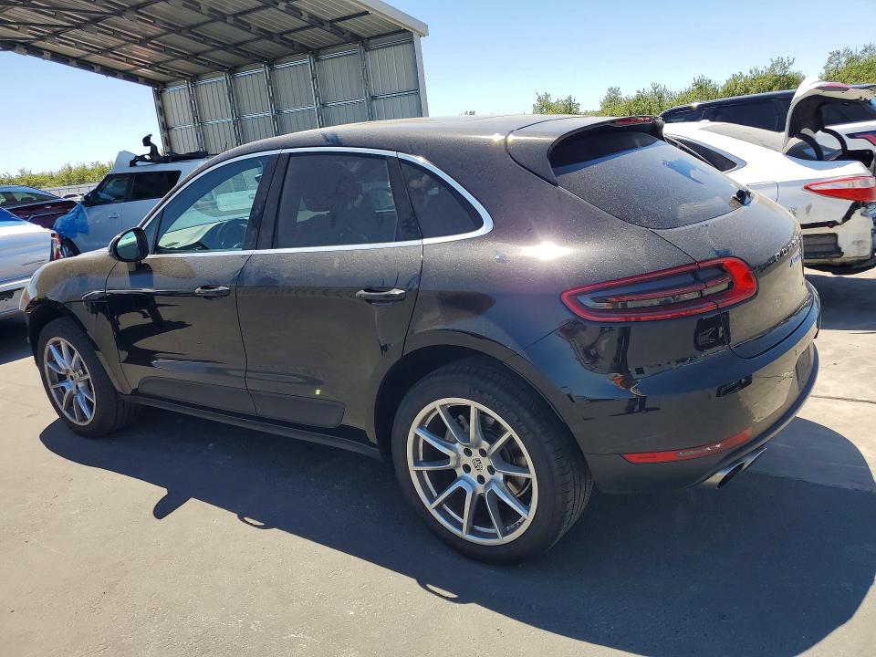 2015 Porsche Macan VIN WP1AB2A53FLB71495 COPART salvage auction — FRONT END, Ca - Salvage Certificate, sold $6,400 on 2026-08-10 (photo 2)