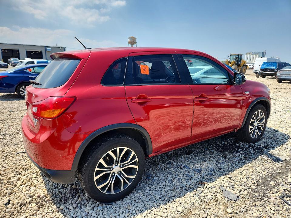 2016 Mitsubishi VIN JA4AP3AWXGZ059643 COPART salvage auction — SIDE, Il - Salvage Certificate, sold $1,150 on 2026-07-31 (photo 3)