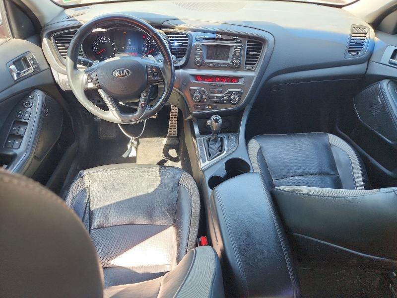 2013 Kia Optima VIN 5XXGR4A68DG183733 COPART salvage auction — FRONT END, LA - PERMIT TO SELL, sold $550 on 2026-07-30 (photo 8)