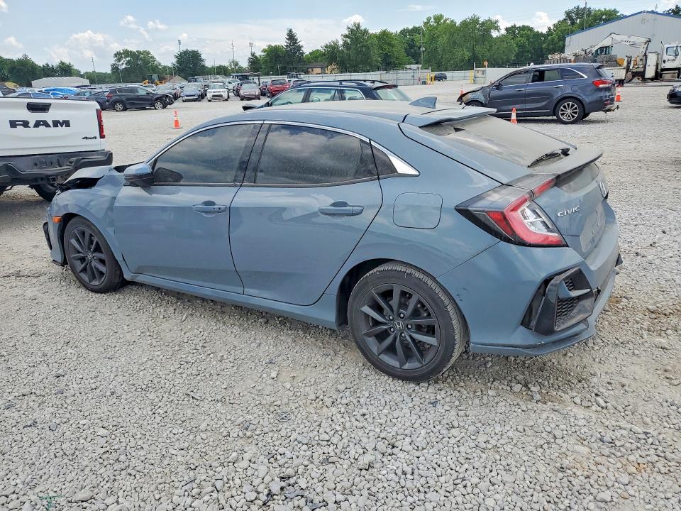 2021 Honda Civic VIN SHHFK7H6XMU218295 COPART salvage auction — FRONT END, Oh - Cert Of Title-Salvage, sold $3,250 on 2026-07-24 (photo 2)