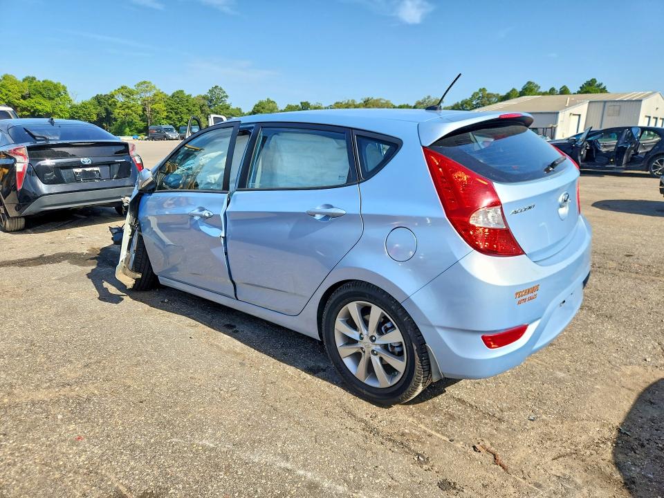 2014 Hyundai Accent VIN KMHCU5AE2EU151443 COPART salvage auction — FRONT END, AL - CERTIFICATE OF TITLE, sold $250 on 2026-07-27 (photo 2)