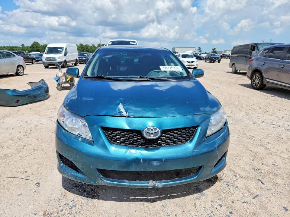 2009 Toyota Corolla VIN JTDBL40E89J052731 COPART salvage auction — REAR END, TX - SALVAGE VEHICLE TITLE (P), sold $200 on 2026-07-21 (photo 5)
