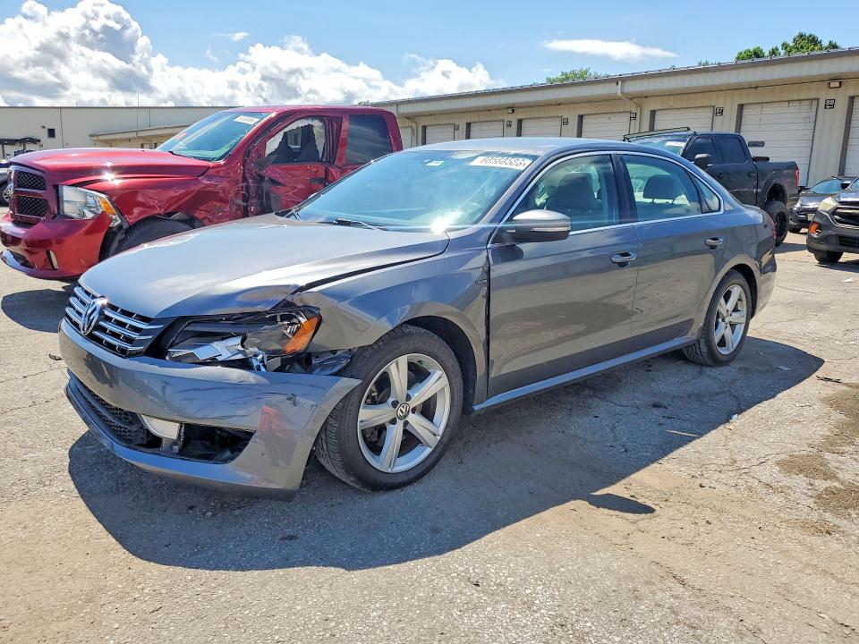 2015 Volkswagen Passat VIN 1VWAS7A37FC119250 COPART salvage auction — FRONT END, Ky - Cert Of Title-Salvage, sold $275 on 2026-07-30 (photo 1)