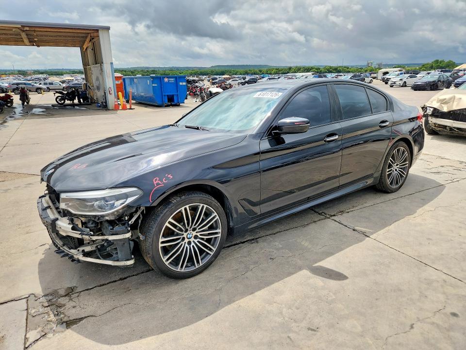 2017 BMW 5er VIN WBAJE5C3XHG477673 — COPART salvage auction photo