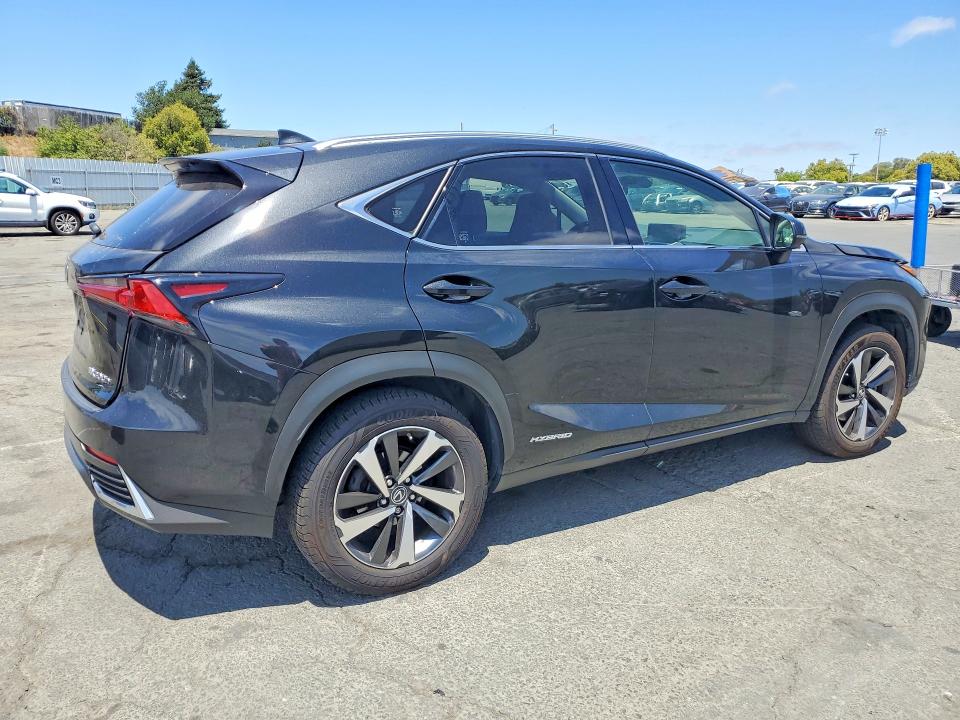 2021 Lexus VIN JTJGJRDZ1M2169671 COPART salvage auction — REAR END, Ca - Salvage Certificate, sold $10,900 on 2026-07-31 (photo 3)