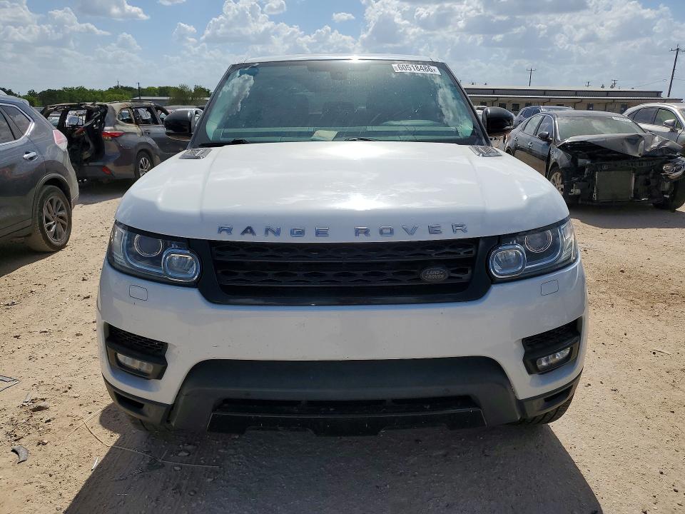 2015 Land rover Range rover sport VIN SALWR2TF7FA506304 COPART salvage auction — MINOR DENT/SCRATCHES, TX - CERTIFICATE OF TITLE (P), sold $4,550 on 2026-07-30 (photo 5)