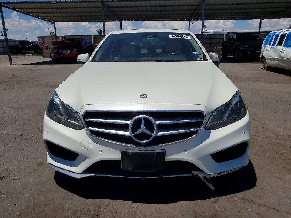 2014 Mercedes-benz E-klasse VIN WDDHF5KB5EA912319 COPART salvage auction — FRONT END, Tx - Salvage Vehicle Title, sold $5,600 on 2026-08-14 (photo 5)