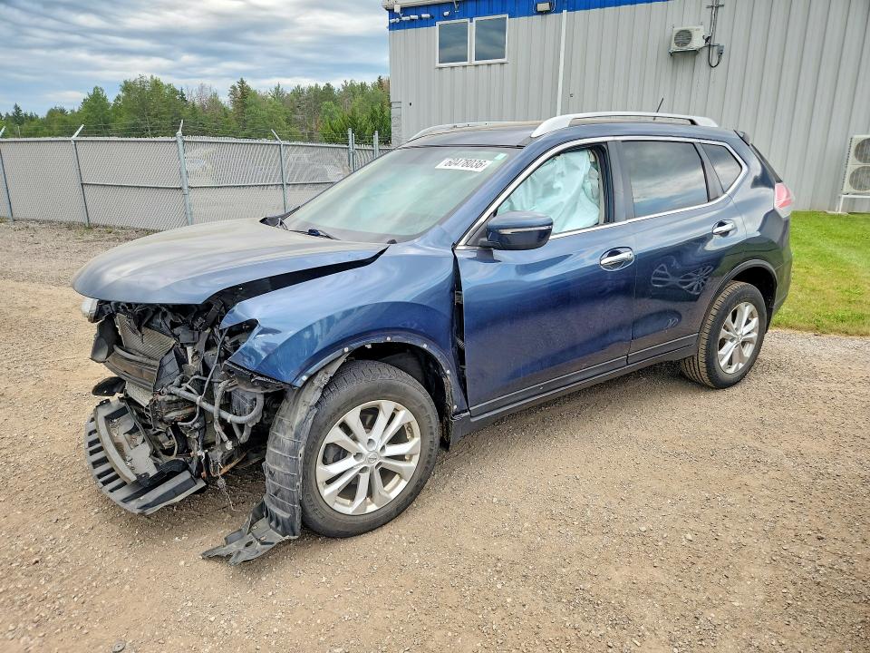 2015 Nissan Rogue sport VIN 5N1AT2MV4FC874870 COPART salvage auction — FRONT END, ON - PERMIT SALVAGE, sold $400 on 2026-07-28 (photo 1)