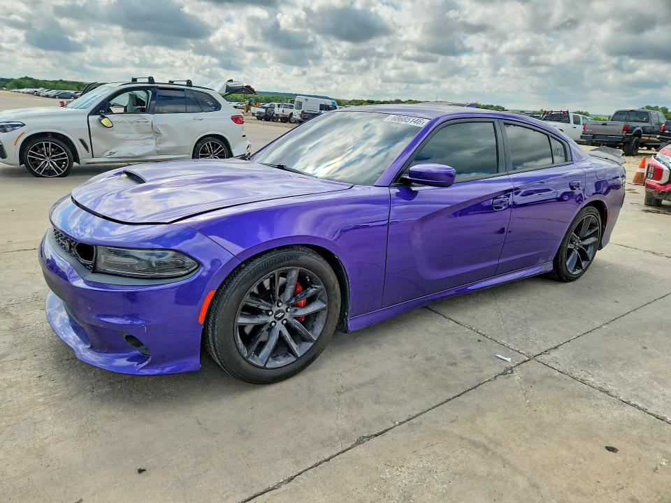 2019 Dodge Charger VIN 2C3CDXGJ6KH646493 — COPART salvage auction photo