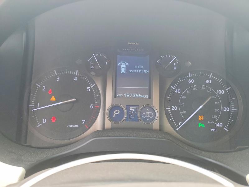 2012 Lexus Gx VIN JTJJM7FX9C5049353 COPART salvage auction — FRONT END, Co - Public - Salvage Title, sold $7,600 on 2026-07-14 (photo 9)