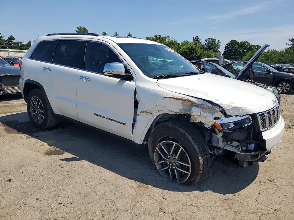 2019 Jeep Grand cherokee VIN 1C4RJFBGXKC728394 COPART salvage auction — FRONT END, Pa - Certificate Of Salvage, sold $7,900 on 2026-07-31 (photo 4)