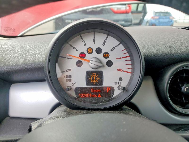 2013 Mini Cooper VIN WMWSU3C56DT545739 COPART salvage auction — FRONT END, Mn - Cert Of Title-Prior Salvage, sold $300 on 2026-07-16 (photo 9)