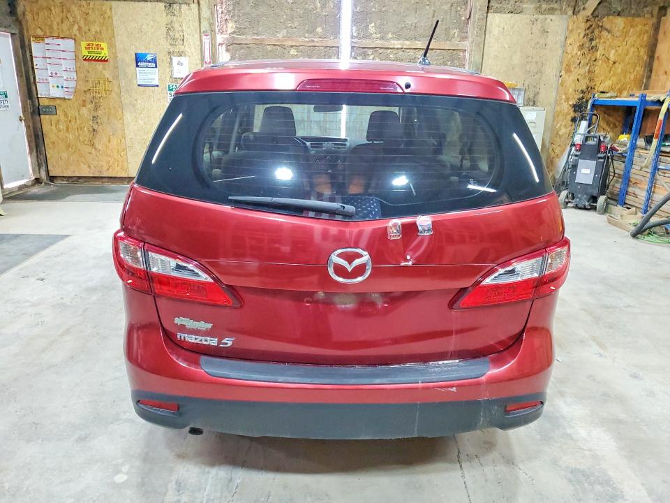 2013 Mazda 5 VIN JM1CW2BL0D0155362 COPART salvage auction — FRONT END, Sd - Certificate Of Title, sold $775 on 2026-09-15 (photo 6)