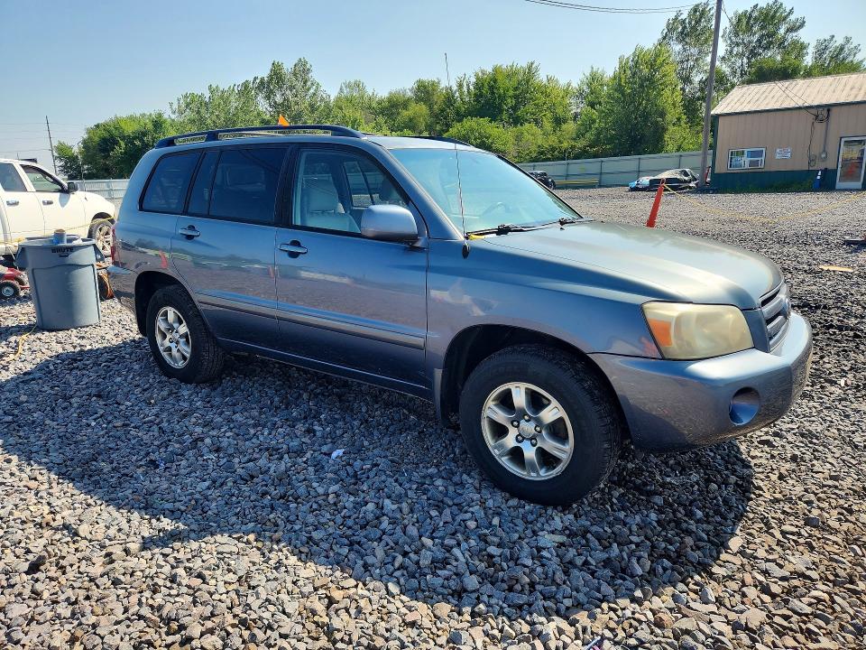 2006 Toyota Highlander VIN JTEEP21A360157238 COPART salvage auction — MECHANICAL, Il - Certificate Of Title, sold $175 on 2026-07-27 (photo 4)