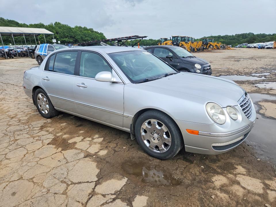 2009 Kia Amanti VIN KNALD225995174135 COPART salvage auction — MINOR DENT/SCRATCHES, NC - SALVAGE CERT-REBUILT, sold $500 on 2026-07-24 (photo 4)
