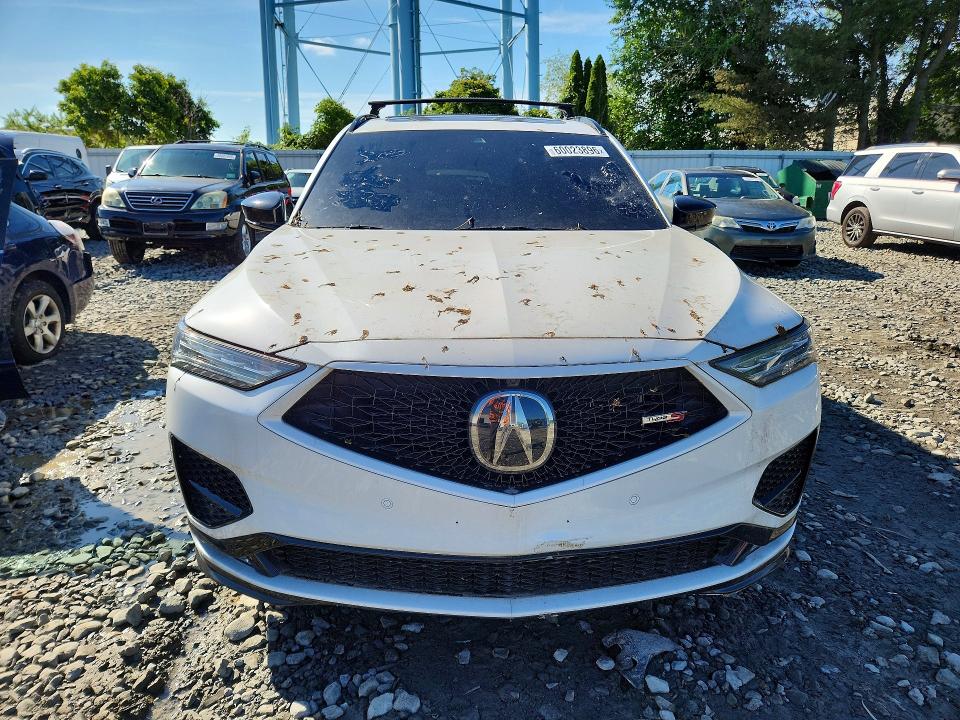 2022 Acura Mdx VIN 5J8YD8H8XNL005391 COPART salvage auction — VANDALISM, Salvage Title, sold $8,200 on 2026-07-27 (photo 5)