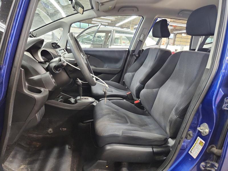 2010 Honda Fit VIN JHMGE8H48AC025023 COPART salvage auction — MINOR DENT/SCRATCHES, Il - Cert Of Title-Rebuilt, sold $1,950 on 2026-07-27 (photo 7)