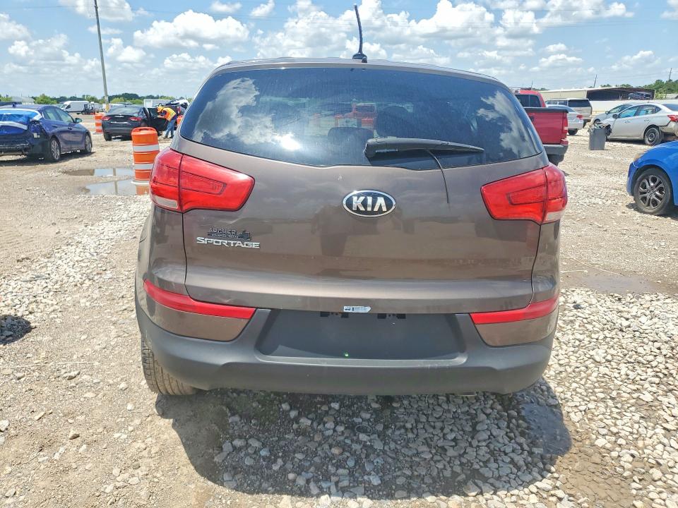 2015 Kia Sportage VIN KNDPB3AC6F7726769 COPART salvage auction — FRONT END, Tx - Salvage Vehicle Title, sold $1,450 on 2026-07-30 (photo 6)
