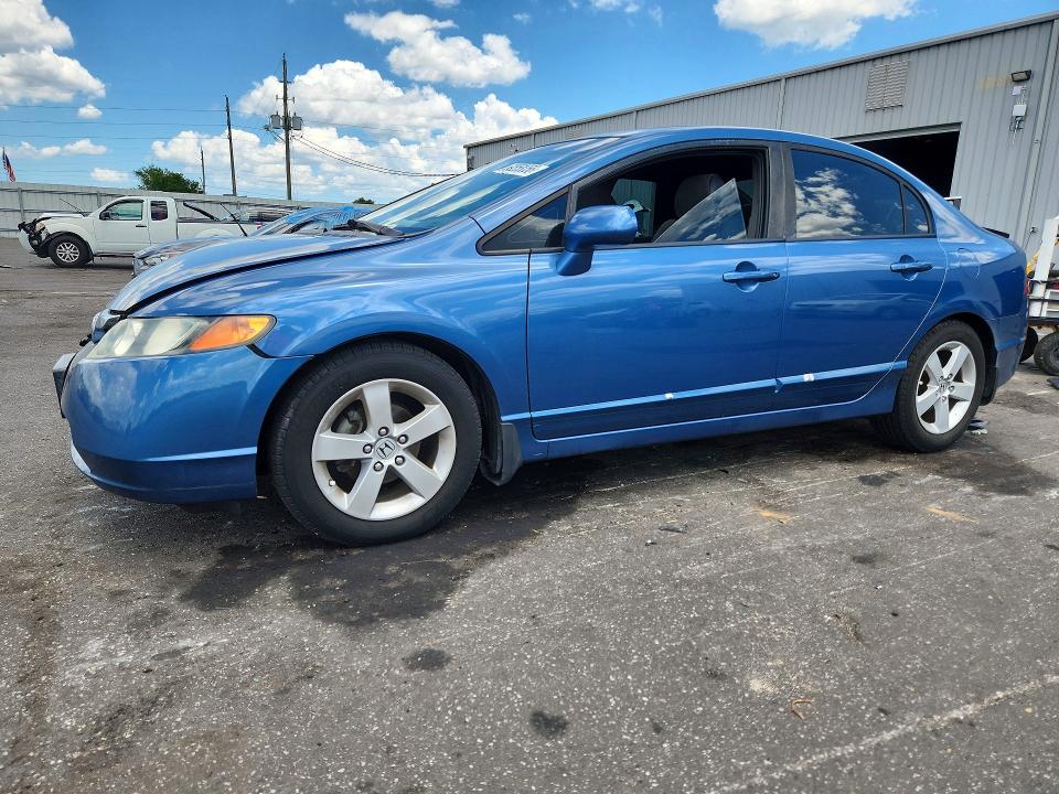 2008 Honda Civic VIN 1HGFA16898L084941 COPART salvage auction — FRONT END, Fl - Cert Of Title Slvg Rebuildable, sold $100 on 2026-07-27 (photo 1)