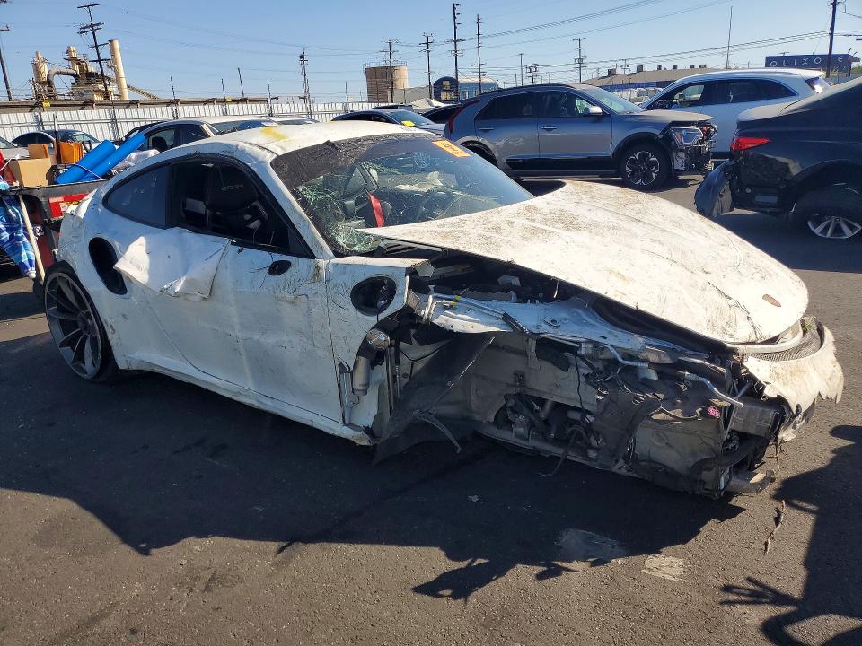 2016 Porsche 911 VIN WP0AF2A98GS193296 COPART salvage auction — REAR END, Ca - Salvage Certificate, sold $13,600 on 2026-08-19 (photo 4)