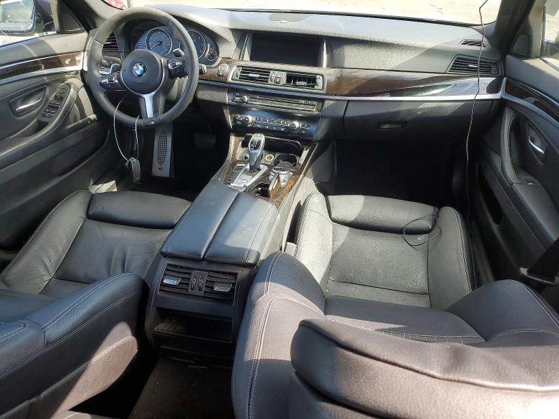 2014 BMW 5er VIN WBAXA5C53ED689349 COPART salvage auction — NORMAL WEAR, Ca - Dis/Dlr/Exp Only Clean Title, sold $2,250 on 2026-07-29 (photo 8)