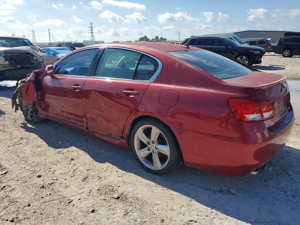 2010 Lexus Gs 350 VIN JTHBE1KS4A0047336 COPART salvage auction — FRONT END, TX - CERTIFICATE OF TITLE, sold $575 on 2026-07-31 (photo 2)
