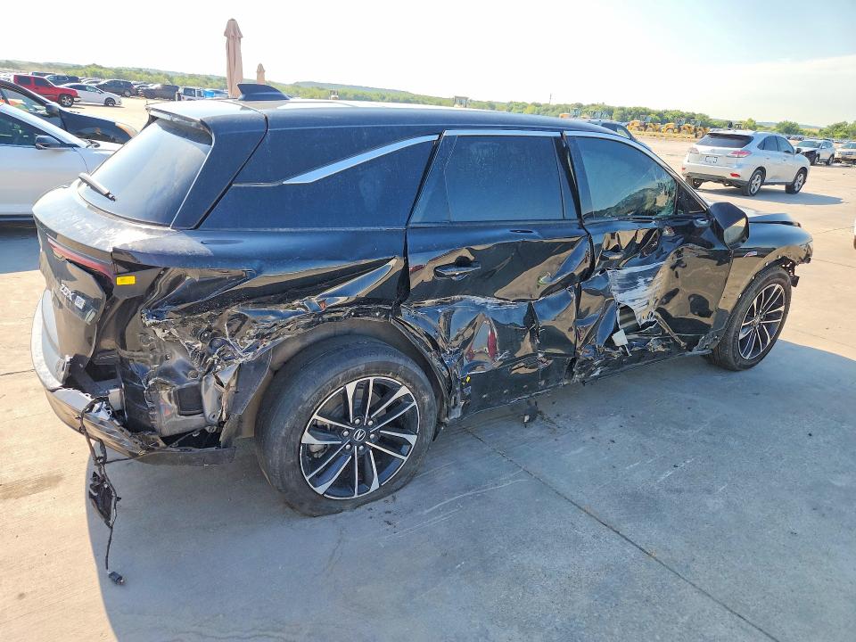 2024 Acura Zdx VIN 4W5KHMRK0RZ519039 COPART salvage auction — SIDE, Tx - Certificate Of Title, sold $11,300 on 2026-07-29 (photo 3)
