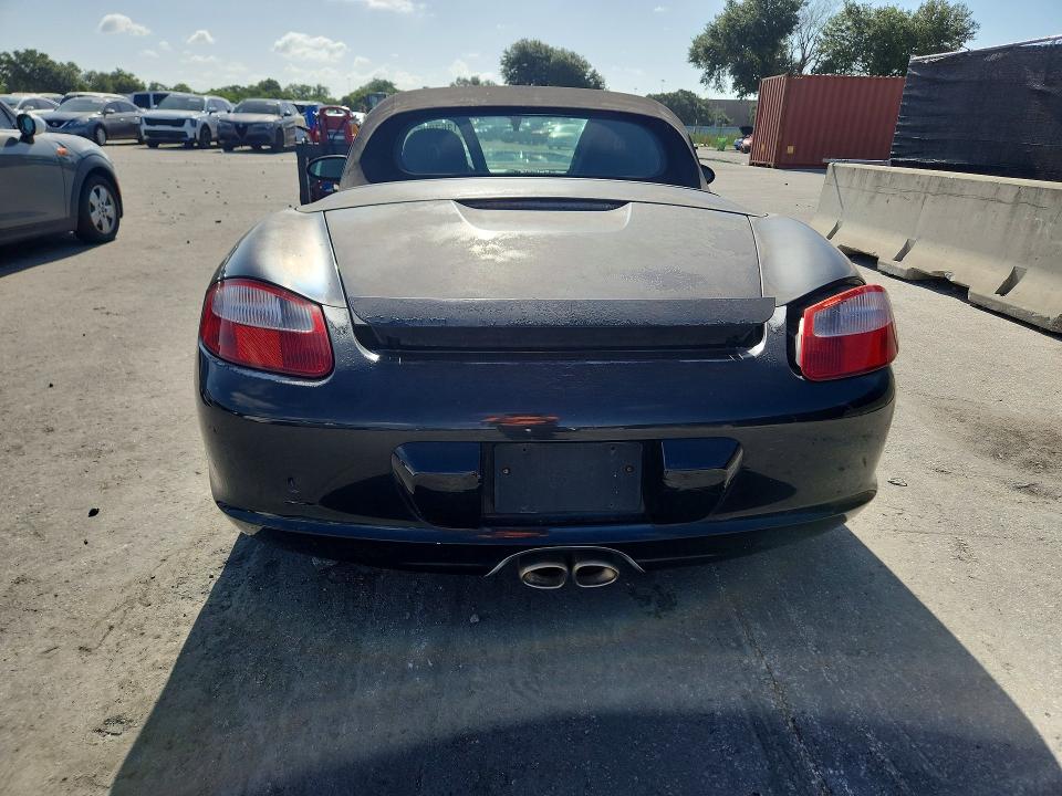 2005 Porsche Boxster VIN WP0CB29895S730433 COPART salvage auction — MINOR DENT/SCRATCHES, NC - CERTIFICATE OF TITLE (P), sold $1,350 on 2026-07-21 (photo 6)