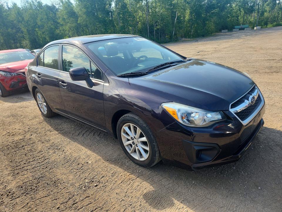 2013 Subaru Impreza VIN JF1GJAC69DH015398 COPART salvage auction — SIDE, On - Permit No Brand - Unfit, sold $1,300 on 2026-07-28 (photo 4)