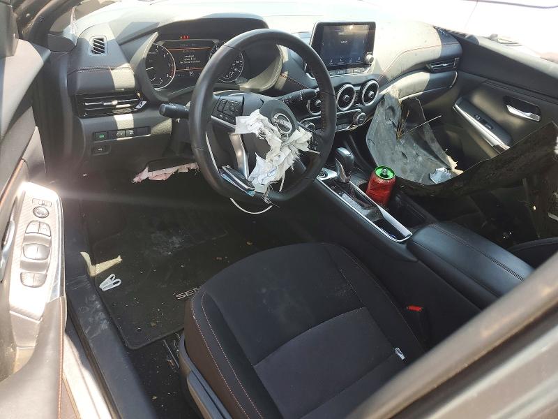 2025 Nissan Sentra VIN 3N1AB8DV0SY309059 COPART salvage auction — FRONT END, In - Cert Of Title-Salvage Title (P), sold $4,700 on 2026-07-06 (photo 8)