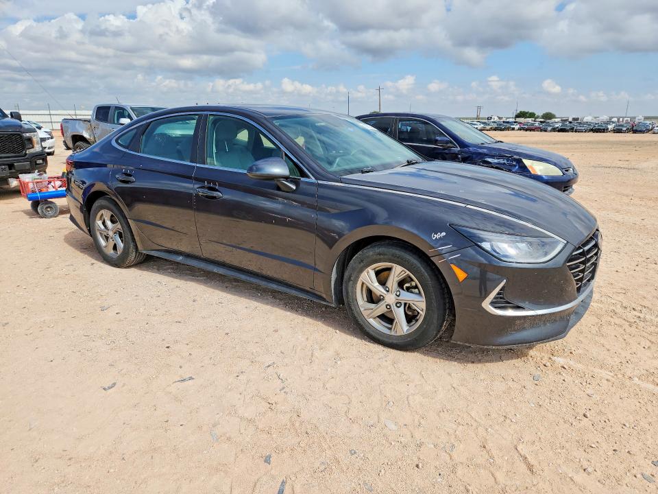 2021 Hyundai Sonata VIN 5NPEG4JA9MH125457 COPART salvage auction — REAR END, Tx - Salvage Vehicle Title, sold $3,600 on 2026-07-22 (photo 4)