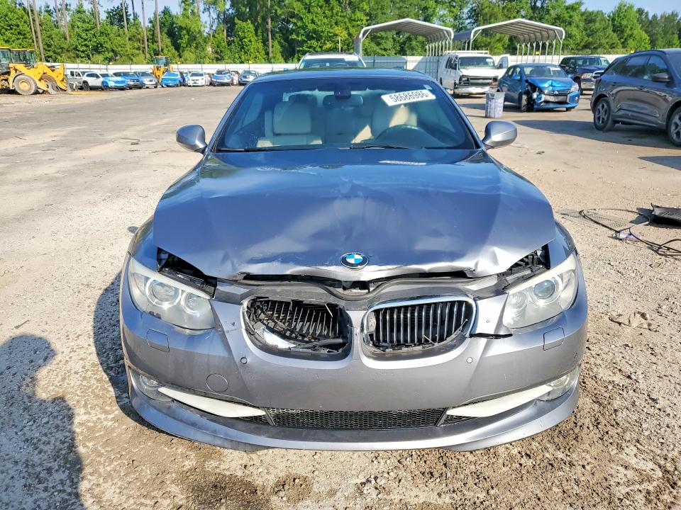 2013 BMW VIN WBADW3C58DJ527242 COPART salvage auction — FRONT END, Sc - Cert Of Title-Salvage, sold $300 on 2026-08-03 (photo 5)