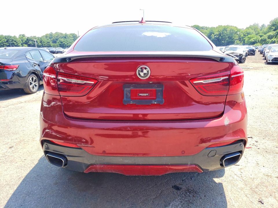 2018 BMW X6 VIN 5UXKU2C54J0X49593 COPART salvage auction — SIDE, NY - CERTIFICATE OF TITLE, sold $10,900 on 2026-07-27 (photo 6)