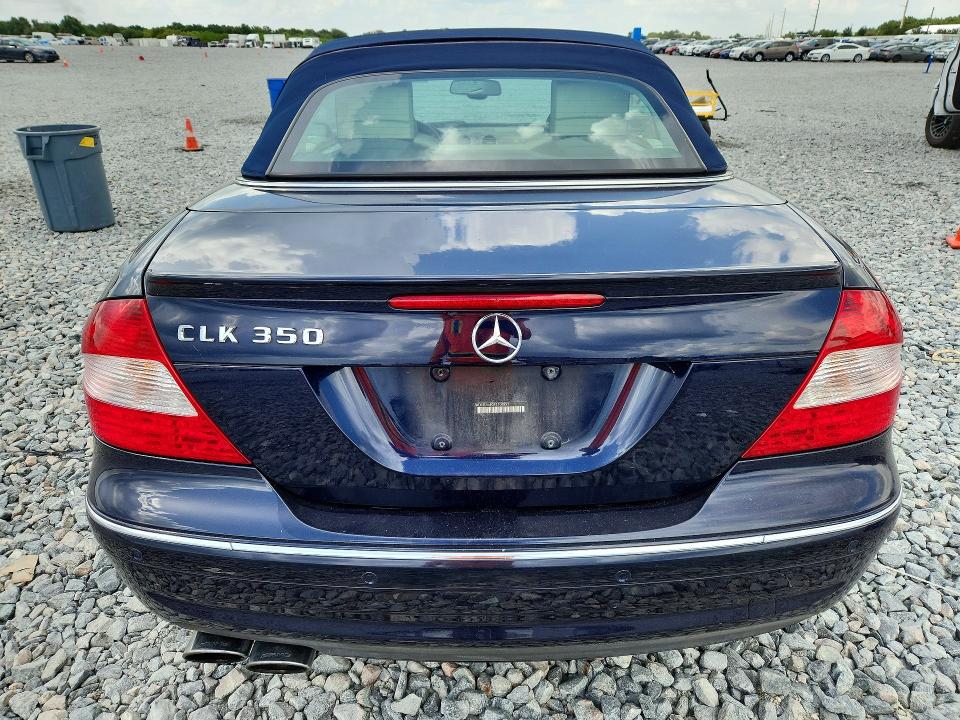 2009 Mercedes-benz Clk-klasse VIN WDBTK56F09T104997 COPART salvage auction — MINOR DENT/SCRATCHES, FL - CERT OF TITLE SLVG REBUILDABLE, sold $1,450 on 2026-07-31 (photo 6)