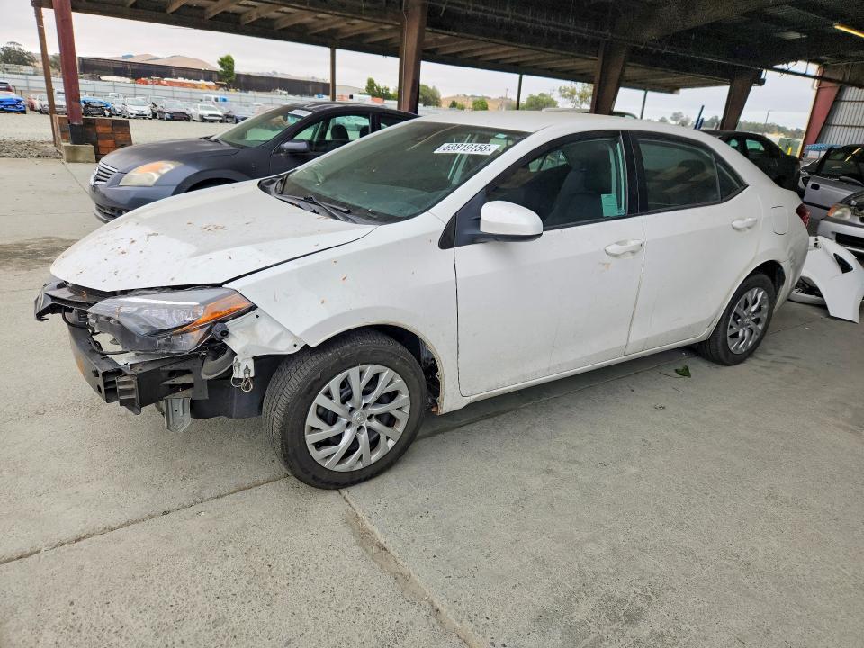 2017 Toyota VIN 5YFBURHE7HP635137 COPART salvage auction — FRONT END, Ca - Salvage Certificate, sold $30 on 2026-07-23 (photo 1)