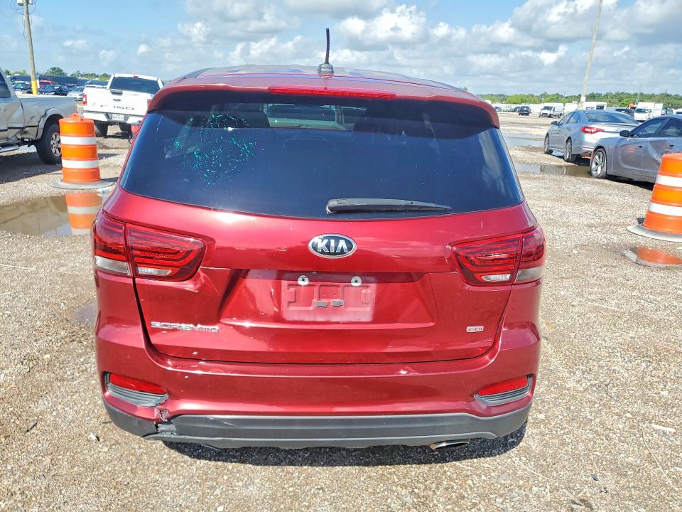 2020 Kia Sorento VIN 5XYPGDA34LG664875 COPART salvage auction — REAR END, Tx - Certificate Of Title, sold $1,200 on 2026-07-30 (photo 6)