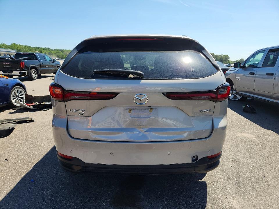 2025 Mazda Cx-90 VIN JM3KKBHD1S1223352 COPART salvage auction — MECHANICAL, MA - CERTIFICATE OF TITLE, sold $18,200 on 2026-07-20 (photo 6)