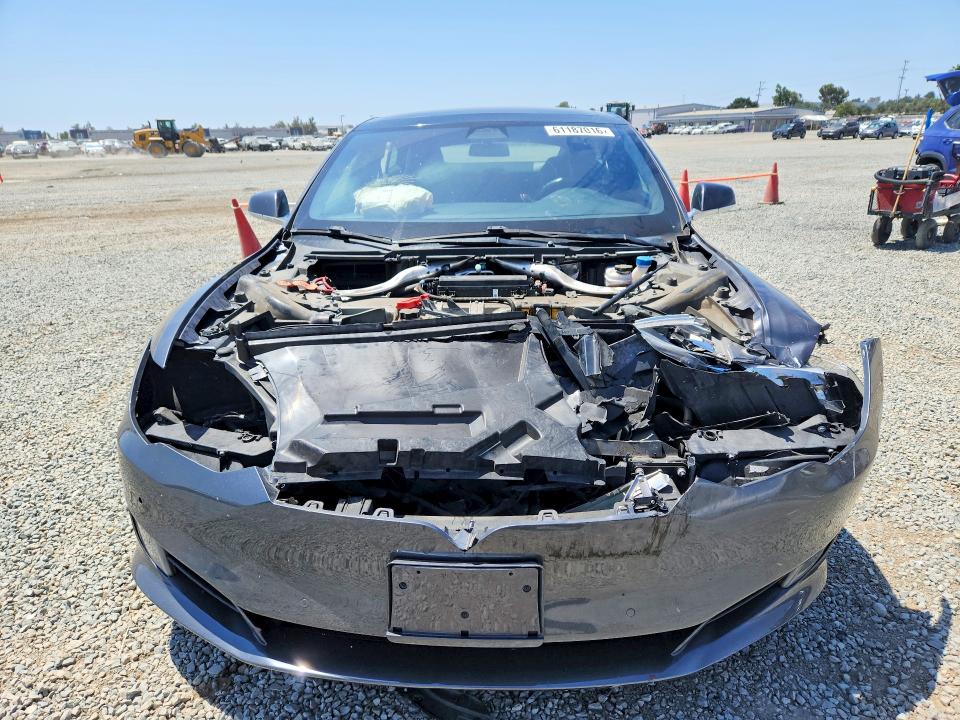 2016 Tesla Model s VIN 5YJSA1E17GF170526 COPART salvage auction — ROOF, CA - SALVAGE CERTIFICATE, sold $2,350 on 2026-07-28 (photo 5)