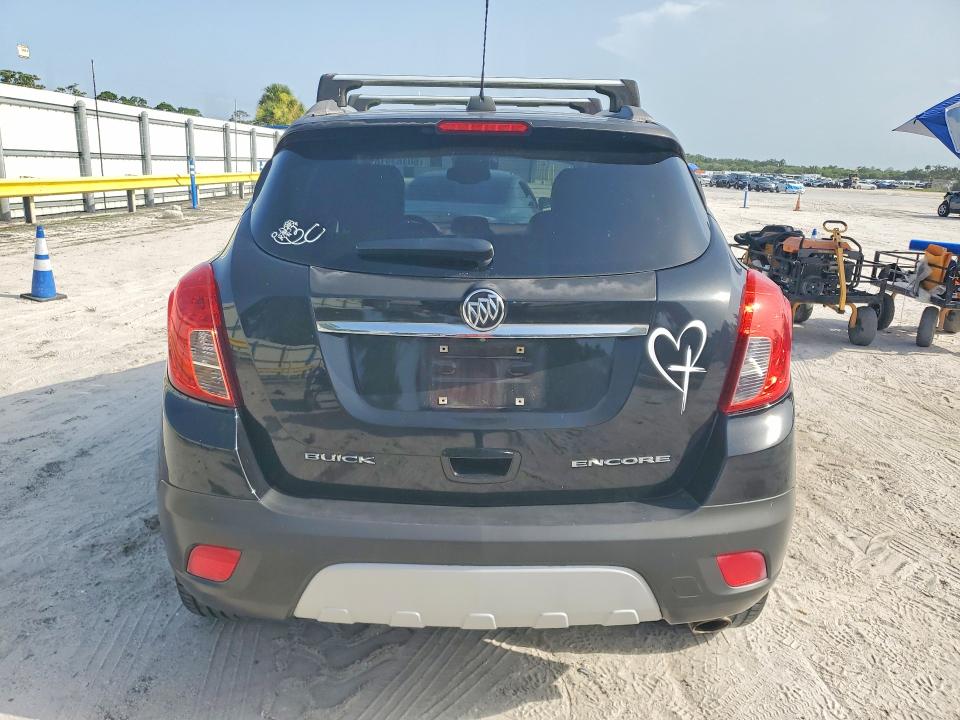 2015 Buick Encore VIN KL4CJCSB3FB255646 COPART salvage auction — UNKNOWN, Fl - Cert Of Title Slvg Rebuildable, sold $1,000 on 2026-07-15 (photo 6)