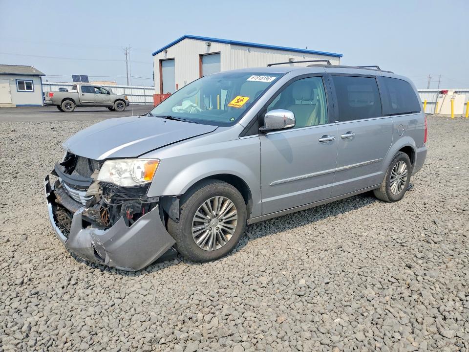 2013 Chrysler Town & country VIN 2C4RC1CG6DR818373 COPART salvage auction — FRONT END, Wa - Bill Of Sale, sold $350 on 2026-08-19 (photo 1)