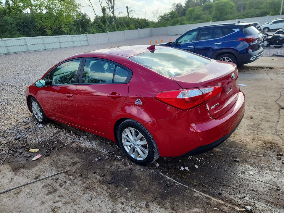 2015 Kia Forte VIN KNAFX4A63F5381321 COPART salvage auction — VANDALISM, Wi - Certificate Of Title, sold $825 on 2026-07-13 (photo 2)