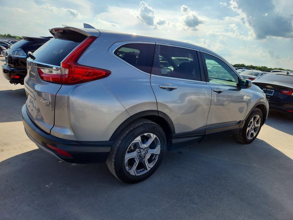 2019 Honda Cr-v VIN 7FARW2H50KE047314 COPART salvage auction — MINOR DENT/SCRATCHES, Tx - Certificate Of Title, sold $6,000 on 2026-07-23 (photo 3)