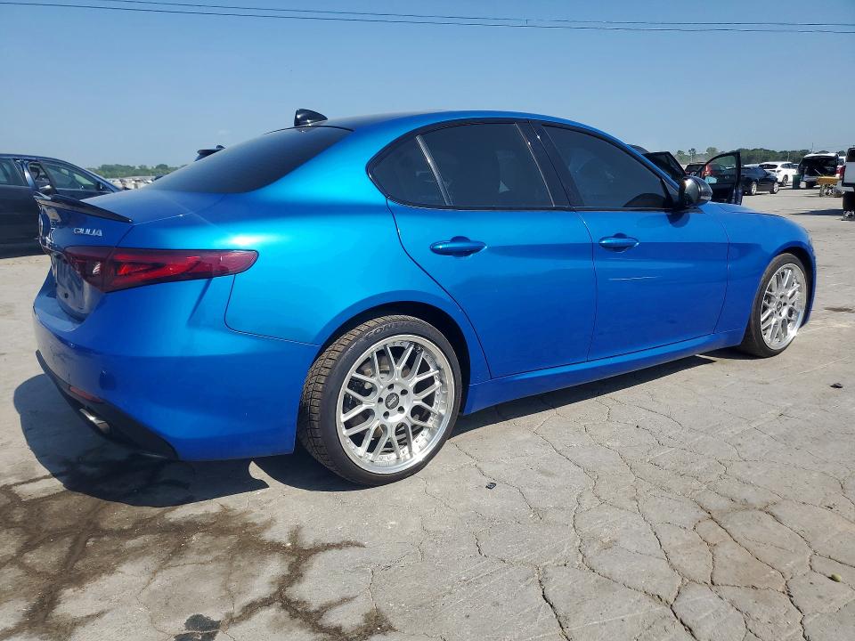 2017 Alfa romeo Giulia VIN ZARFAECN8H7560028 COPART salvage auction — MECHANICAL, Tn - Certificate Of Title, sold $725 on 2026-07-15 (photo 3)