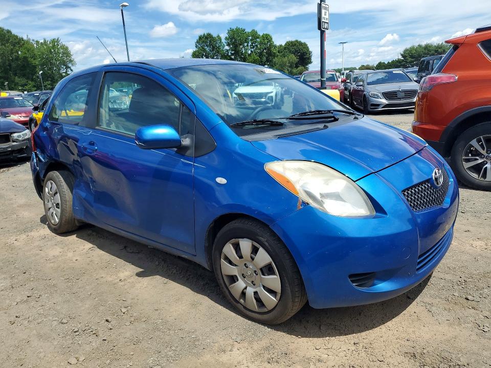 2008 Toyota Yaris VIN JTDJT923085166475 COPART salvage auction — SIDE, CT - CERT OF TITLE-SALVAGE, sold $575 on 2026-07-16 (photo 4)