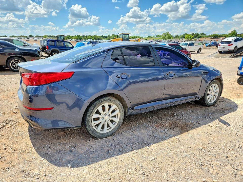 2015 Kia Optima VIN 5XXGM4A72FG399328 COPART salvage auction — FRONT END, Salvage Title, sold $400 on 2026-07-28 (photo 3)