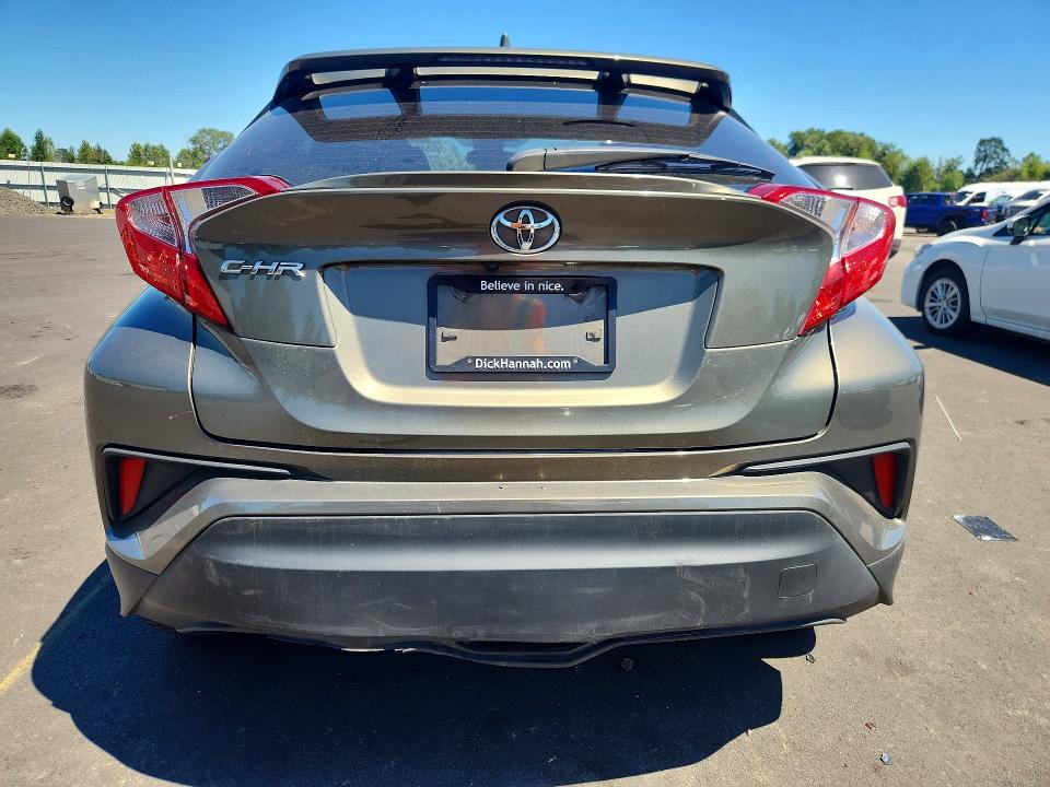 2021 Toyota C-hr VIN JTNKHMBX7M1119100 COPART salvage auction — REAR END, Salvage Title, sold $5,400 on 2026-07-15 (photo 6)